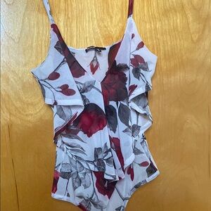 Floral Print Women's Top